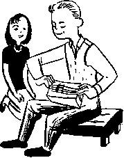A RUBBER BAND BANJO player